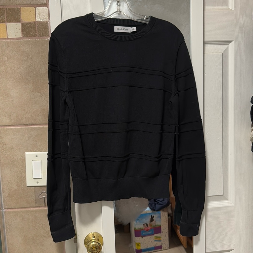Calvin Klein black sweater M